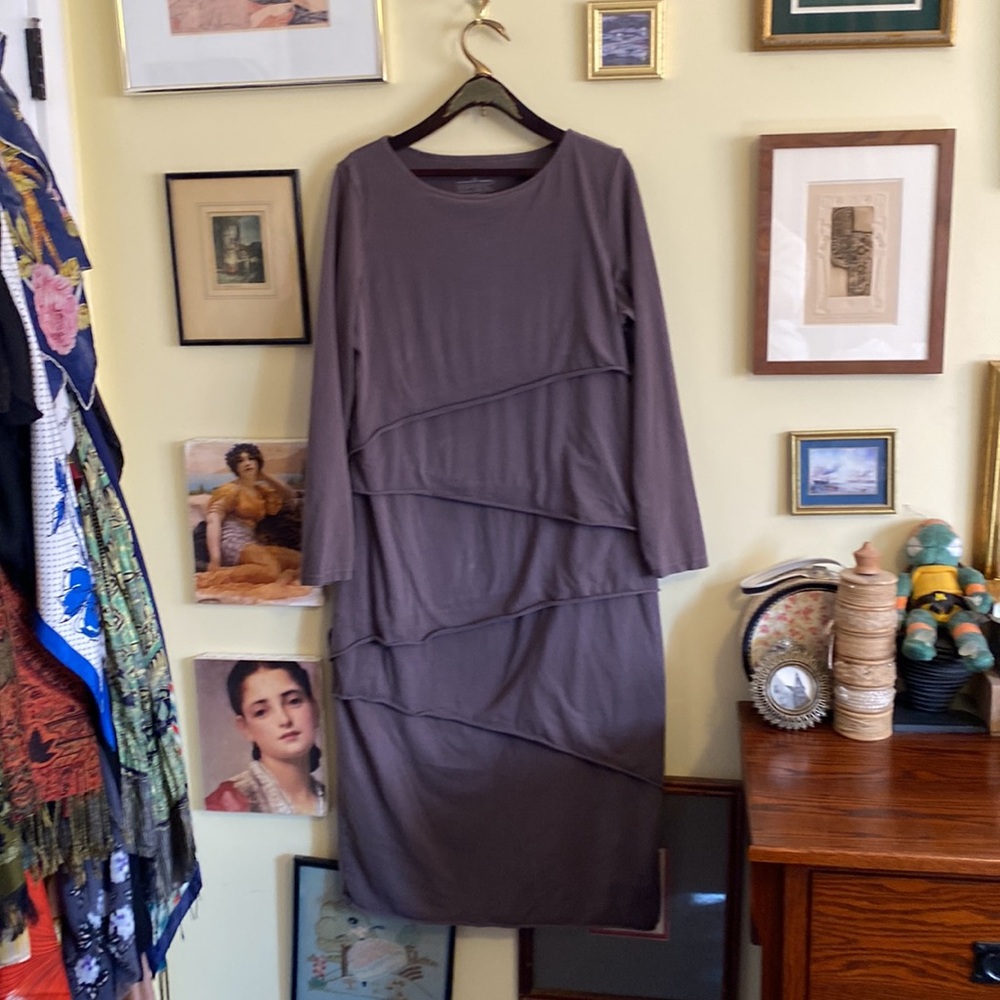 Grey Neon Buddha Layer Dress